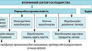 Презентація до уроку географії у 11 класі з теми "Виробництво вторинного сектору"