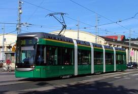 Moving by tram