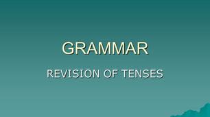 Revision of Tenses   6 кл.