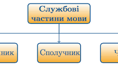 Контрольне тестування з теми"Службові частини мови" (7 клас)