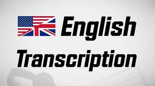 English Transcription Signs