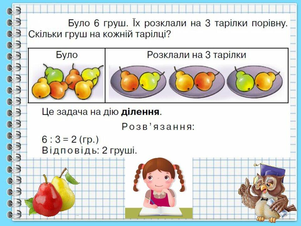 Презентація "Задачі на ділення на рівні частини" (2 клас) | Презентація ...