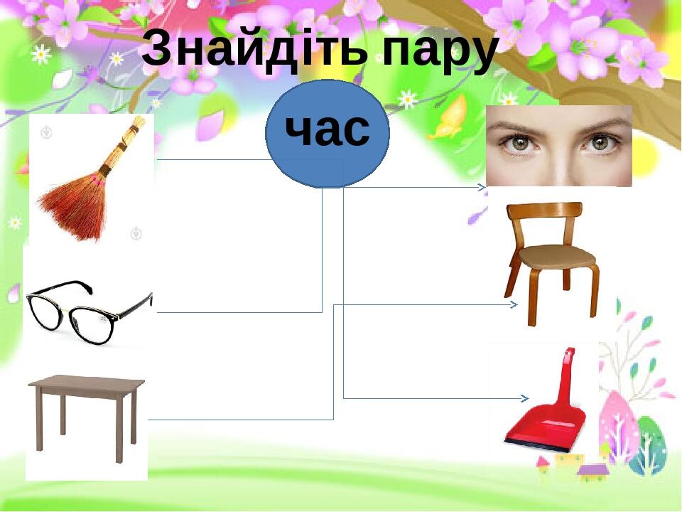 Знайдіть пару час