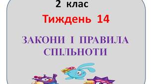 Презентація  "Стіна  слів"  2  клас  14  тиждень"