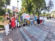 Під Верховною Радою мітингують проти призначення Сергія Шкарлета очільником МОН