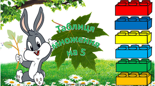 Презентація " Повторюємо таблицю множення на 5"