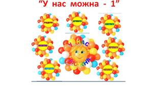 Ілюстративний матеріал на допомогу вчителю при оформленні класу.   Створення куточка "У  нас  можна  -  1""  1-4 клас