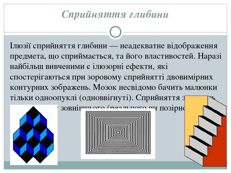 Оптична ілюзія (зорова ілюзія) | Інші методичні матеріали. Фізика