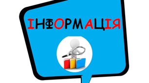 Стіна слів з теми «Інформація. Дані. Повідомлення» для оформлення кабінету