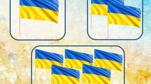 Презентація на узгодження іменників з числівниками "Символи України"