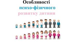 Матеріал до психологічних куточків в групових приміщеннях "Особливості психо-фізичного розвитку дитини".