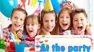 Конспект уроку "At the party. На вечірці" для 5 класу.