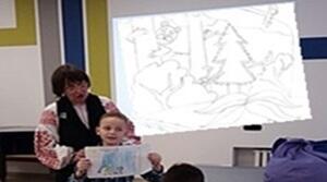 Презентація #5. Осмислене читання в «Сімейному колі»: Німецькою, англійською, французькою мовами казка "Визволення лісу"