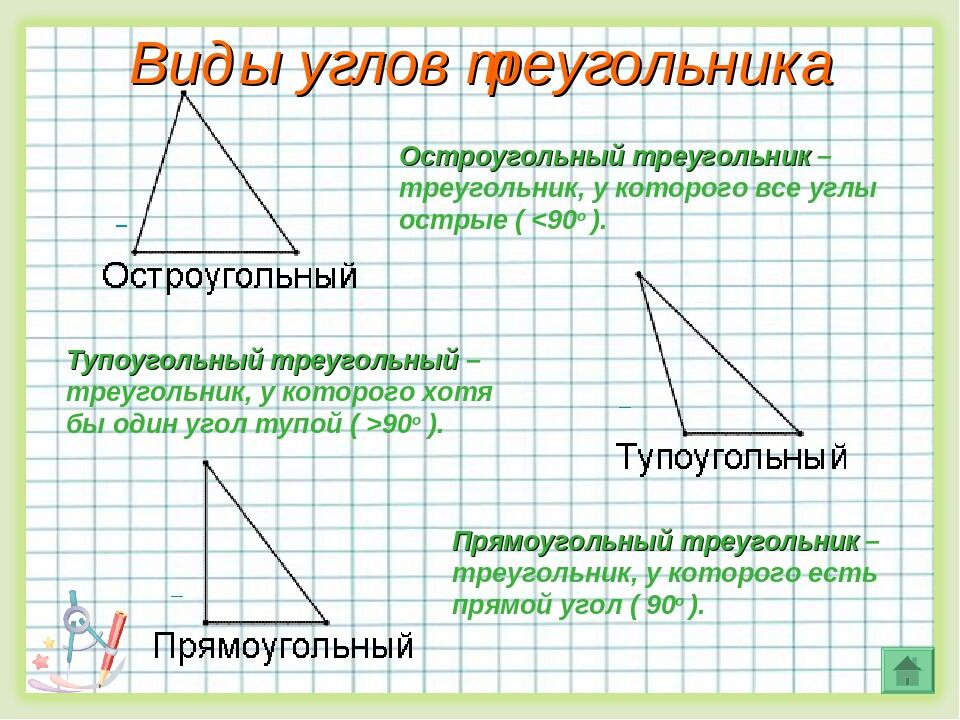Какой угол остроугольный. Остроугольный прямоугольный треугольник. Начертить тупоугольный треугольник. Остроугольный прямоугольный и тупоугольный треугольники. Равнобедренный тупоугольный треугольник.