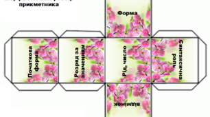 Шаблони кубиків для уроків української мови та літератури.