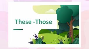 Grammar Rhymes "This-That", "These-Those"