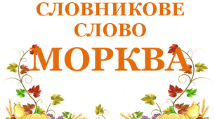 Дидактичний матеріал "Словник "Городина. Морква"