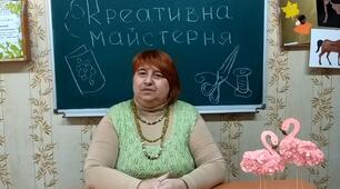 Мій МК з виготовлення рожевого фламінго