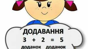 Додавання у межах 10