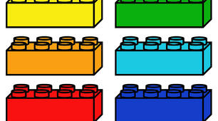Демонстраційний  матеріал "Цеглинки LEGO"