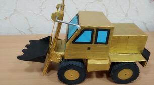 Опис виставкового експонату "Модель автонавантажувача"