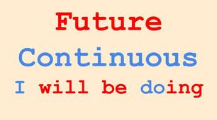 Розробка роздаткового матеріалу на тему "Future Continuous"