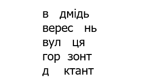 Робота зі словами. "Щоденно 5"