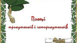 Площі трикутників і чотирикутників 