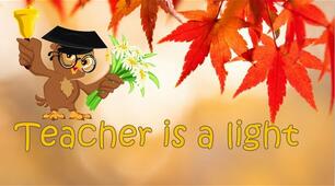 Teacher is a light