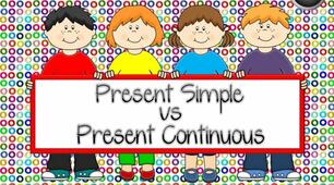 Present Simple vs Present Continuous Test 1