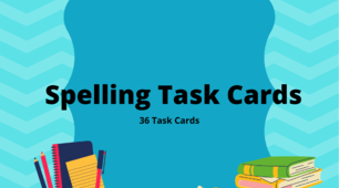 Дидактичні картки "Spelling Task Cards"