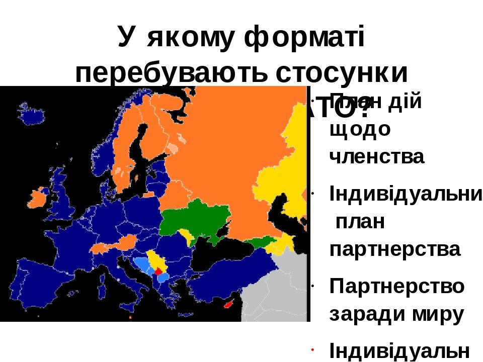 Индивидуальный план партнерства с нато