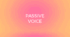 Passive Voice