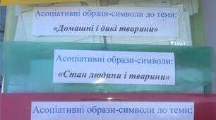 Асоціативні образи-символи на тему: "Предмети навколо нас"
