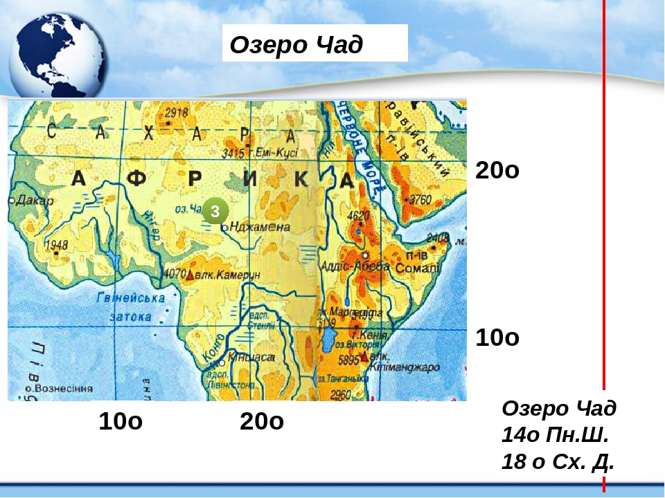 Озеро чад анализ