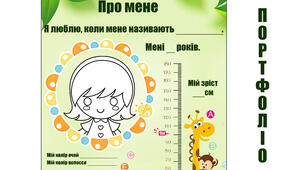Портфоліо учня початкових класів