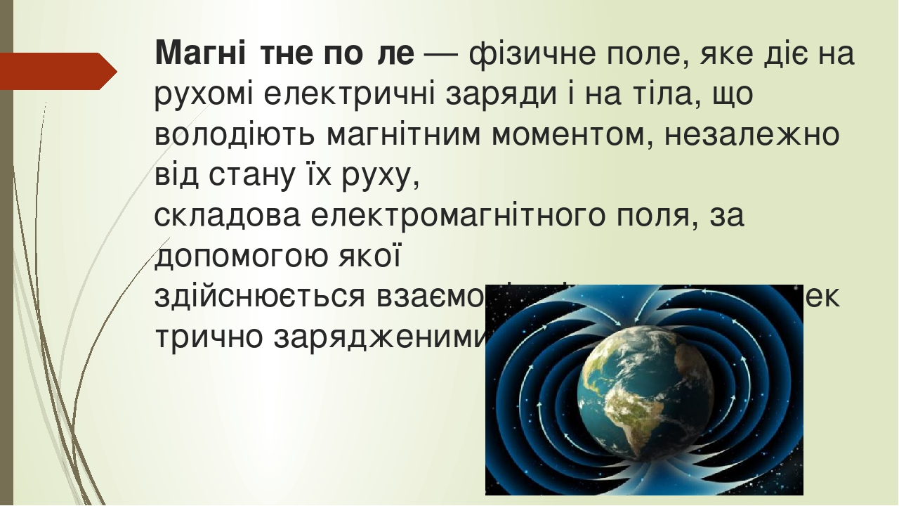 Презентація " Магнітне поле"