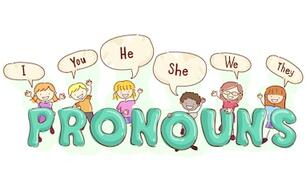 Personal pronouns