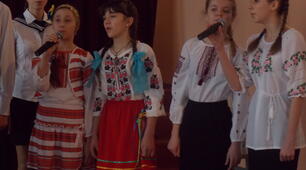 Показовий захід " Чарівна україночка"