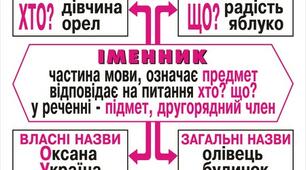 ІМЕННИК: морфологічні особливості, синтаксична роль