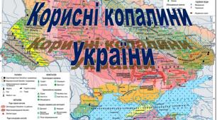 Корисні копалини, їх види. Природне паливо та його запаси в Україні