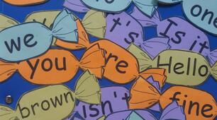 Роздатковий матеріал "Sight words candies"