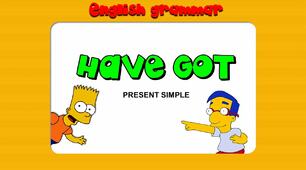 Have got - Has got 5 Grade