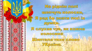 Презентація " Державні символи України"