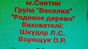 "Родина- найцінніший скарб людини. Родинне дерево." Презентація.