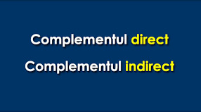 Complement direct, complement indirect