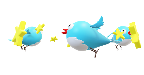Knockout stars and birds