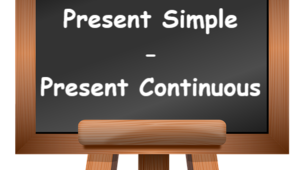 Present Simple-Present Continuous