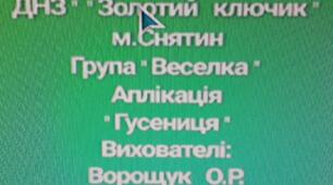 " Гусениця " Презентація.