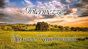 10 клас. М.Коцюбинський  "Intermezzo"